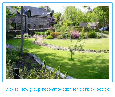 group self catering holiday accommodation for the disabled