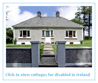 self catering cottages for disabled in Ireland