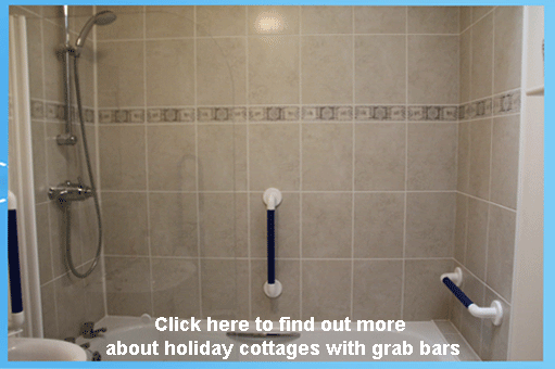 self catering cottages that have grab bars for disabled holidaymakers